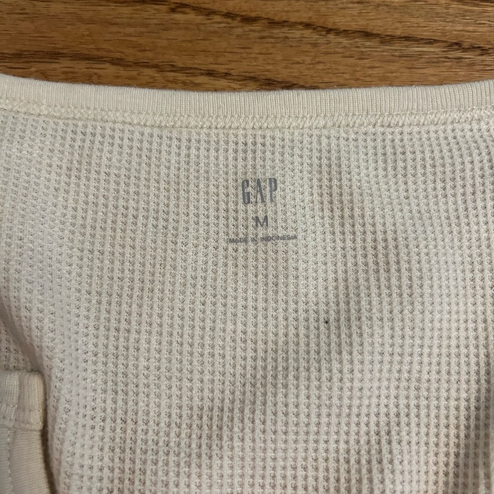 Gap Factory Fitted Waffle-Knit PJ T-Shirt (set of 2) - Picture 9 of 9